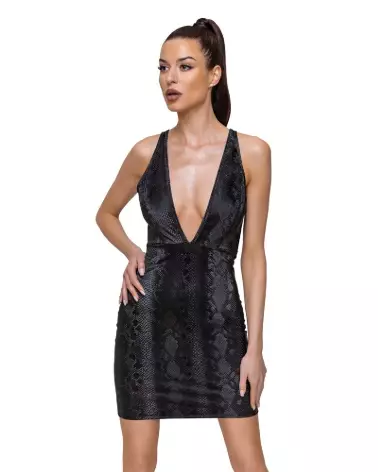 Robe Dress Snake Cottelli PARTY sexy et élégante pour soirée chic-2