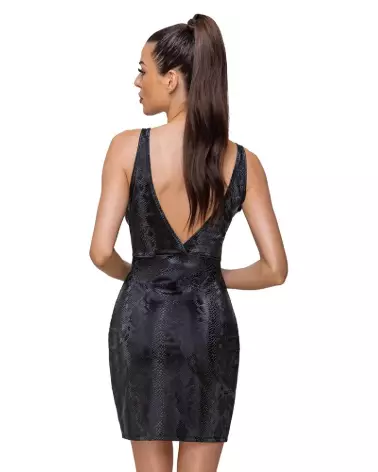 Robe Dress Snake Cottelli PARTY sexy et élégante pour soirée chic-6
