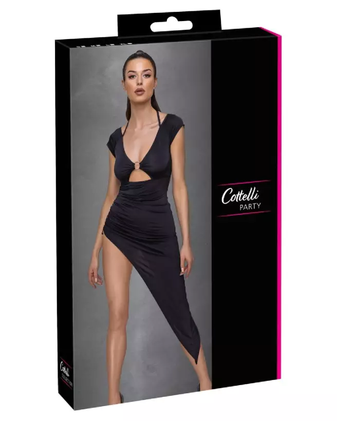 Robe sexy Cottelli PARTY avec volants Dress Ruffles, élégante et parfaite pour soirées-1
