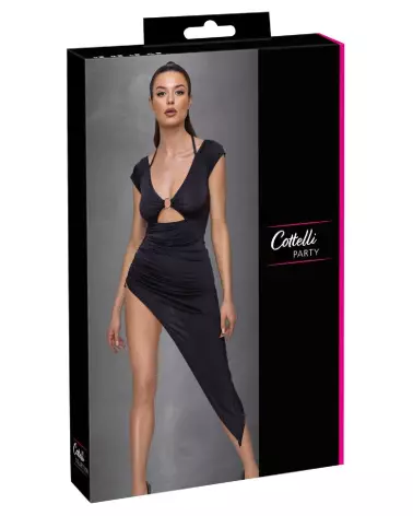 Robe sexy Cottelli PARTY avec volants Dress Ruffles, élégante et parfaite pour soirées-1