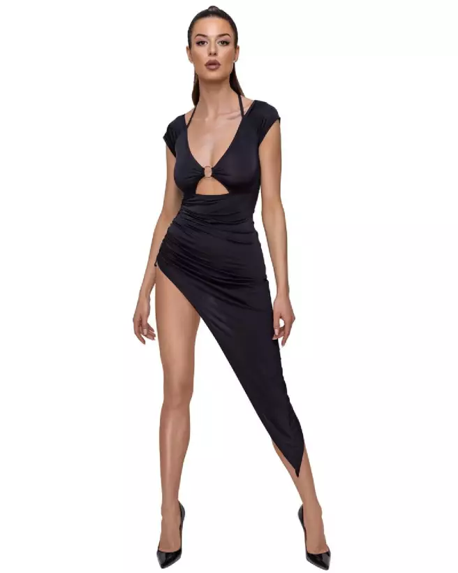 Robe sexy Cottelli PARTY avec volants Dress Ruffles, élégante et parfaite pour soirées-2