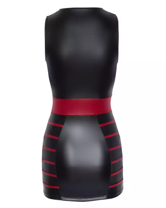 Robe noir et rouge Cottelli PARTY élégante pour soirées festives et occasions spéciales-7