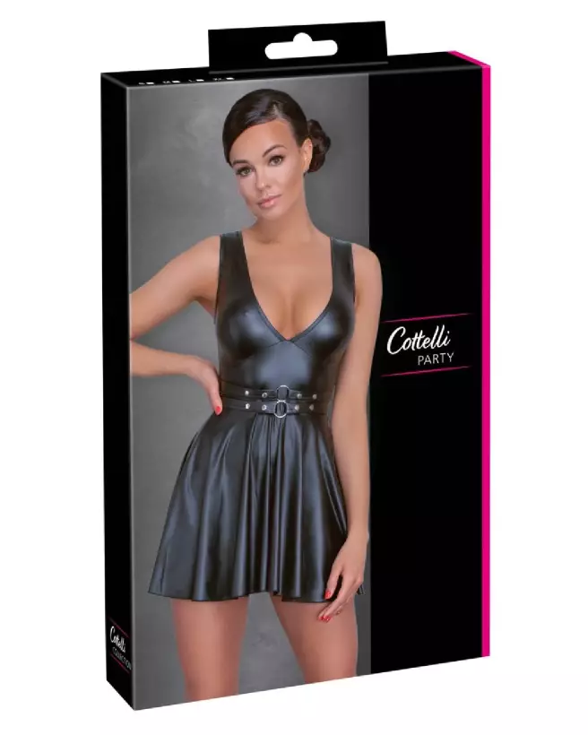 Robe Flared Dress Cottelli Party en style évasé pour soirées fetish et tendance 2023-1