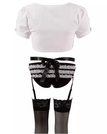 Photo de Maid Set de Cottelli COSTUMES, costume sexy de soubrette pour jeux de rôle-7