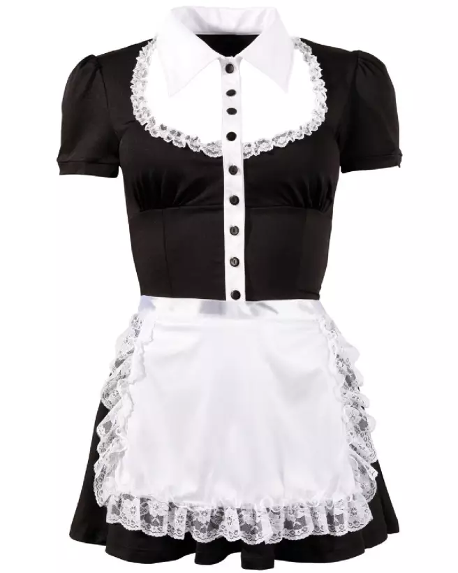 Image de la robe de soubrette sexy Cottelli, costume érotique pour femme-6