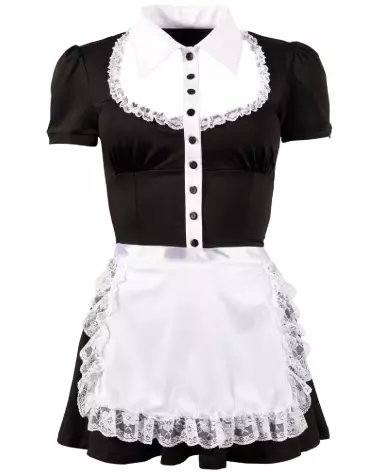 Image de la robe de soubrette sexy Cottelli, costume érotique pour femme-6