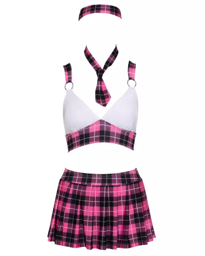 Image du costume Schoolgirl de Cottelli COSTUMES, tenue sexy d'écolière pour séduction et charme-7