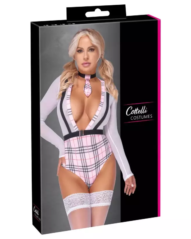 Costume sexy écolière Cottelli pour soirée coquine et séduction-1