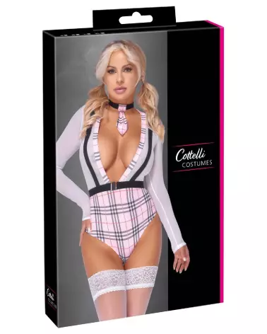 Costume sexy écolière Cottelli pour soirée coquine et séduction-1