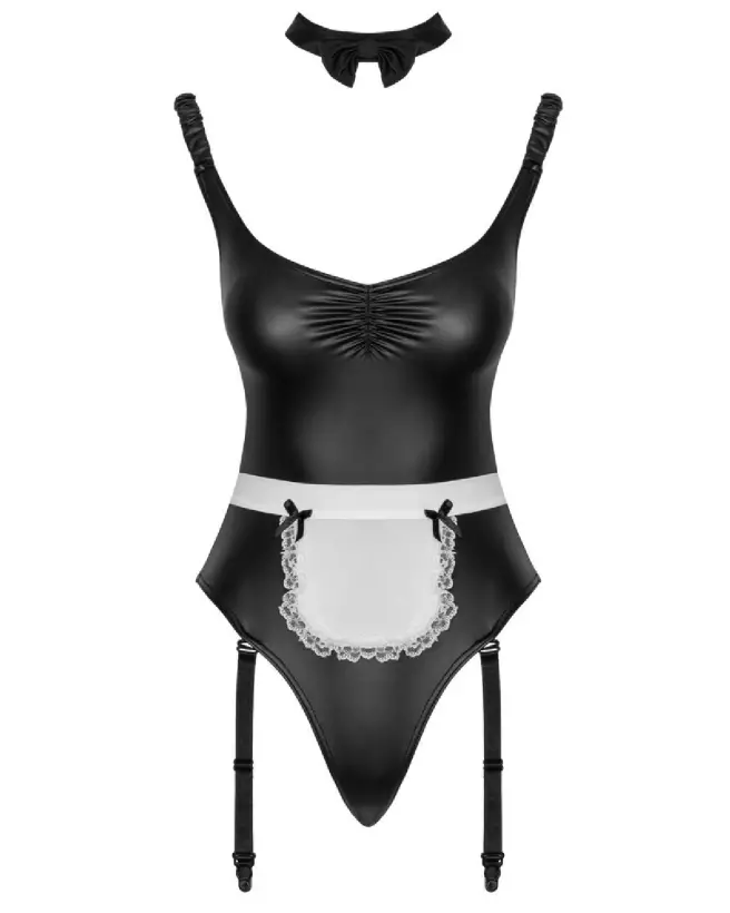 Image du Maid Body de Cottelli COSTUMES, costume sexy de servante en lingerie coquine-5