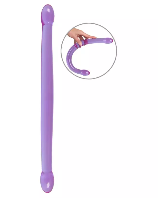 Image du Candy Flexy Lover Double Dong de You2Toys, idéal pour le plaisir partagé et une expérience intime améliorée-2