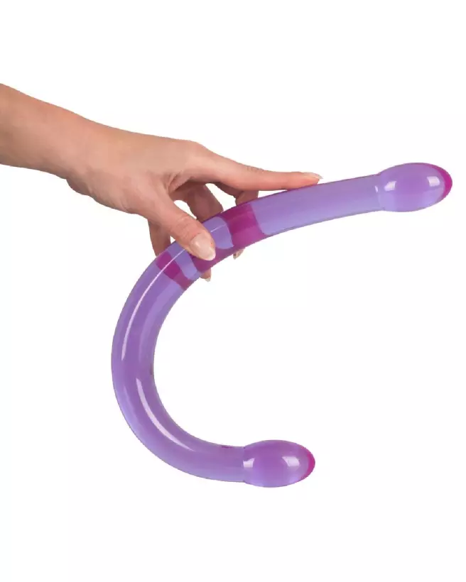 Image du Candy Flexy Lover Double Dong de You2Toys, idéal pour le plaisir partagé et une expérience intime améliorée-5
