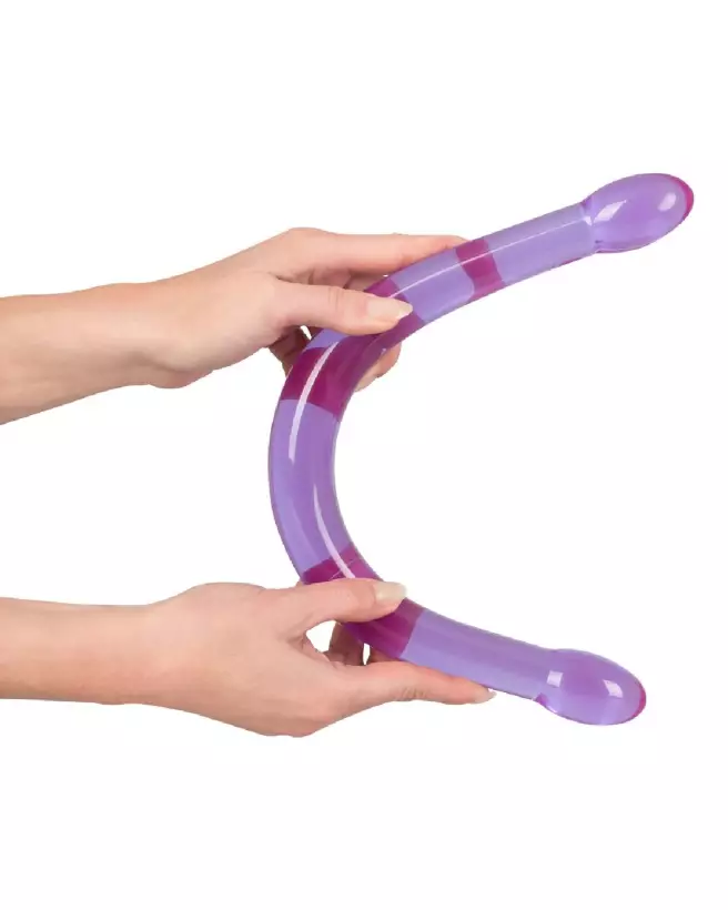 Image du Candy Flexy Lover Double Dong de You2Toys, idéal pour le plaisir partagé et une expérience intime améliorée-6