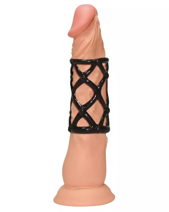 Gaine pour pénis Orgasmus Wunder Schwarz de You2Toys, optimisateur de performance et plaisir-3