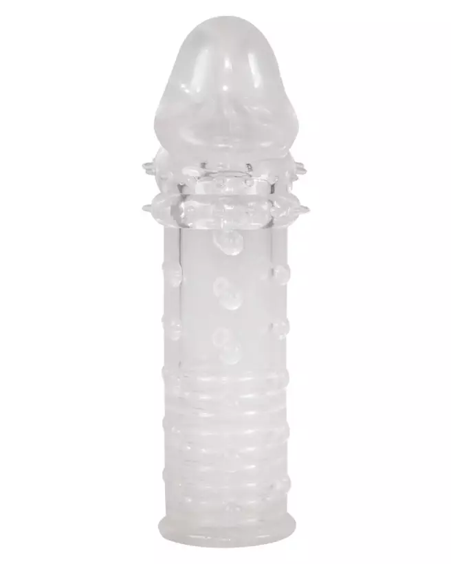 Image de la gaine pour pénis Fun Extension Clear de You2Toys, transparente et confortable-3