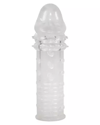 Image de la gaine pour pénis Fun Extension Clear de You2Toys, transparente et confortable-3