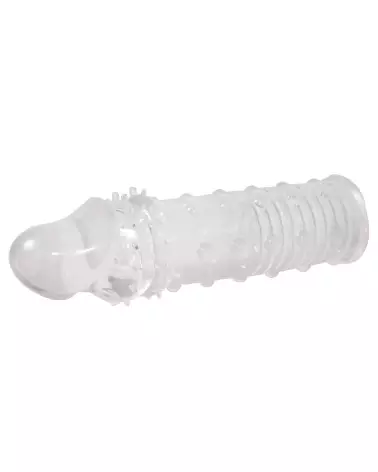 Image de la gaine pour pénis Fun Extension Clear de You2Toys, transparente et confortable-5