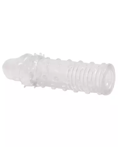 Image de la gaine pour pénis Fun Extension Clear de You2Toys, transparente et confortable-6