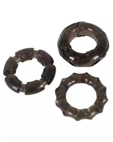 Image des Stretchy Cock Rings Smoke par You2Toys - Anneaux élastiques pour endurance et plaisir-2