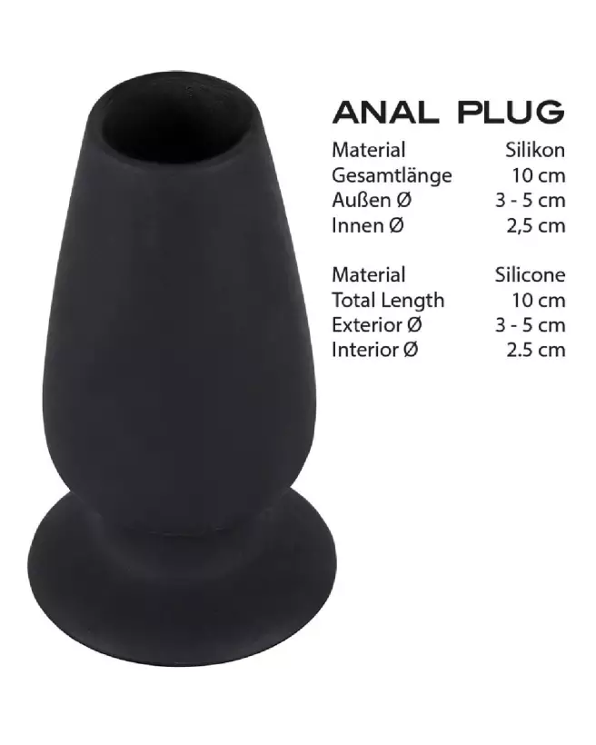 Image du Lust Tunnel Plug M de You2Toys, tunnel anal transparent pour exploration et plaisir.-7