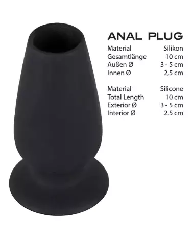 Image du Lust Tunnel Plug M de You2Toys, tunnel anal transparent pour exploration et plaisir.-7