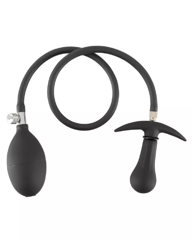 Plug anal gonflable en métal You2Toys pour plaisir intensifié-2