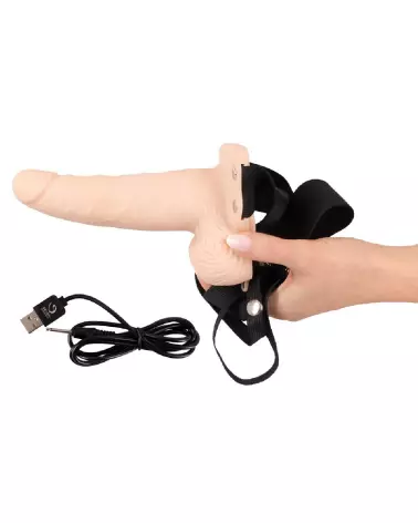 Image du Vibrating Strap-On Sleeve de You2Toys pour couples-5