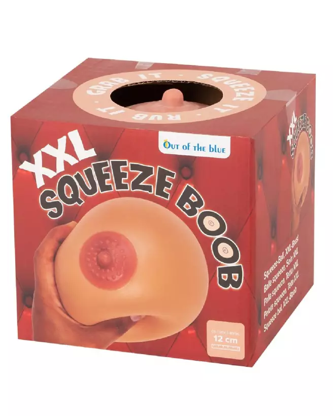 Stress Ball Breast XXL FunToys pour détente et humour-1