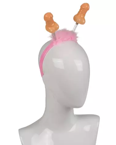 Bandeau humoristique en forme de pénis pour soirées et fêtes déguisées-2