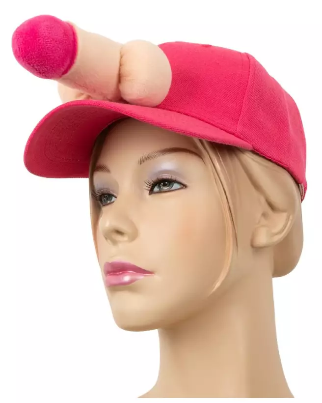 Casquette en forme de pénis pour humour et fêtes-1