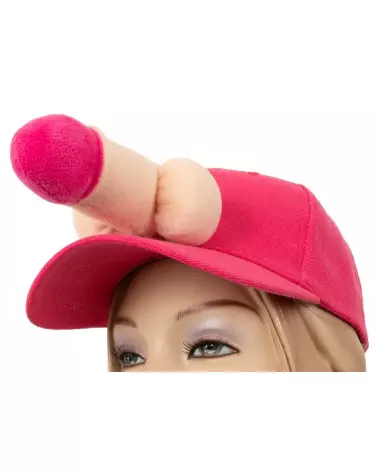 Casquette en forme de pénis pour humour et fêtes-2