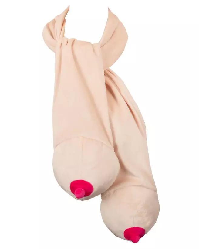Scarf with Two Boobs de CrazyNovelties, accessoire humoristique pour soirées-5