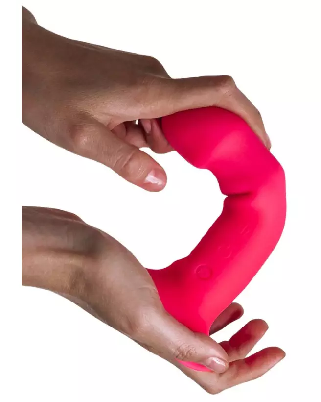 Hitsens 2 Vibe Pink par Adrien Lastic, dildo vibrant de luxe, rose et ergonomique-4