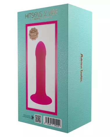 Hitsens 2 Vibe Pink par Adrien Lastic, dildo vibrant de luxe, rose et ergonomique-5