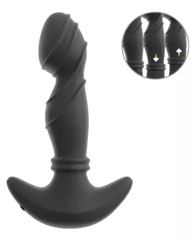 Image ANOS Moving Rings Butt Plug pour stimulation prostatique avancée-2