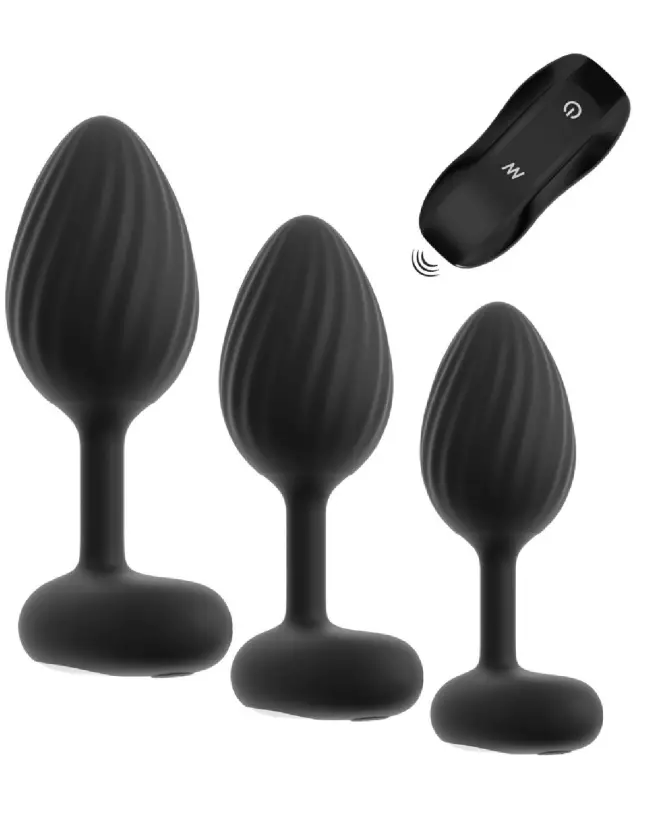 Image du Plug Anal Vibrant ANOS Butt Plug Train, idéal pour stimulation intense et confort optimal-2