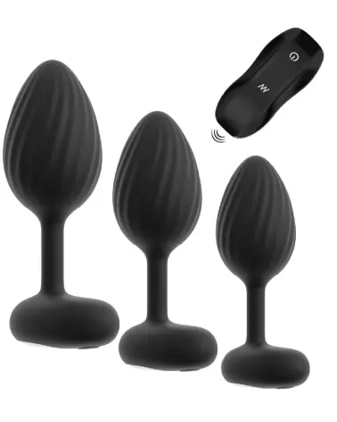 Image du Plug Anal Vibrant ANOS Butt Plug Train, idéal pour stimulation intense et confort optimal-2
