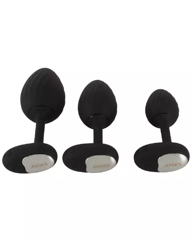 Image du Plug Anal Vibrant ANOS Butt Plug Train, idéal pour stimulation intense et confort optimal-4