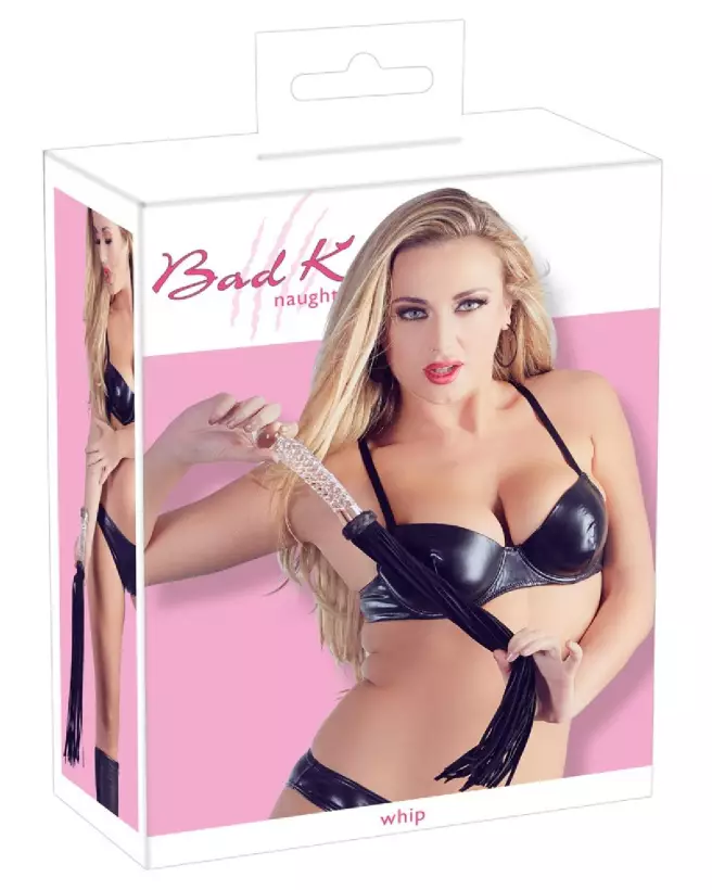 Flogger Glass par Bad Kitty, accessoire de domination élégant en verre-1