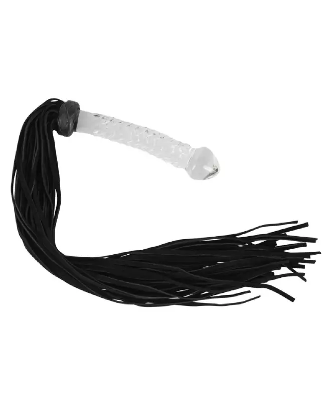 Flogger Glass par Bad Kitty, accessoire de domination élégant en verre-2