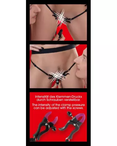 Image du Bad Kitty Spreader String, lingerie séduisante et confortable-5