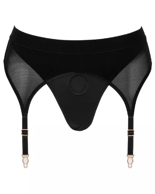 Image du porte-jarretelles Bad Kitty Suspender Thong, lingerie sexy et séduisante-4