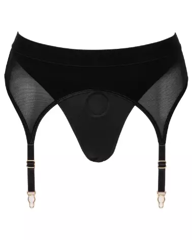 Image du porte-jarretelles Bad Kitty Suspender Thong, lingerie sexy et séduisante-4