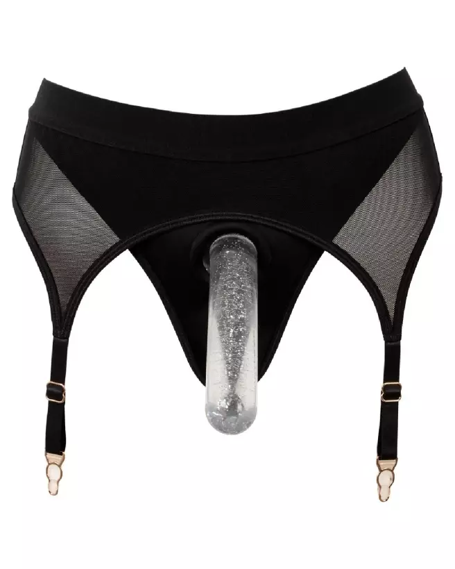 Image du porte-jarretelles Bad Kitty Suspender Thong, lingerie sexy et séduisante-5