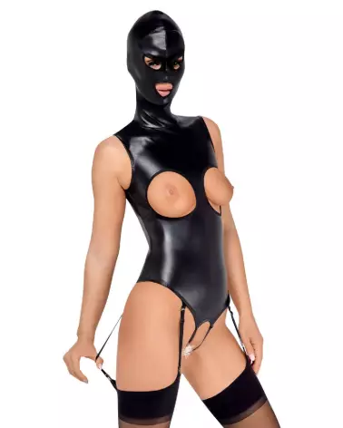 Photo de Bad Kitty Body & Mask, tenue fetish élégante et sensuelle-2