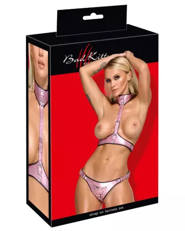 Image du BK StrapOn Set de Bad Kitty, combinaison fetish élégante et ajustable pour BDSM-1