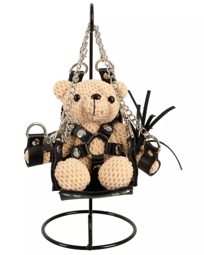 Peluche Teddy Swing Bad Kitty en balançoire douce pour enfants-1