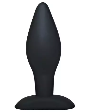 Image du Black Velvets Large Plug en silicone de haute qualité pour plaisir anal-2
