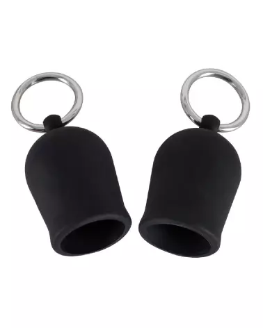 Nipple Suckers Black Velvets pour stimulation intense des tétons-3
