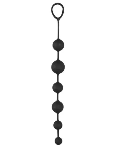 Image des Black Velvets Anal Beads pour plaisir anal doux et sécurisé-4
